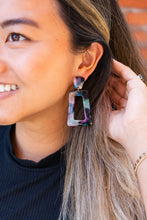 Load image into Gallery viewer, Avery Earrings - Midnight Opal