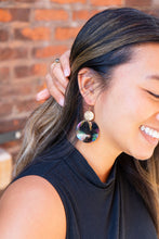 Load image into Gallery viewer, Zoey Earrings - Midnight Opal