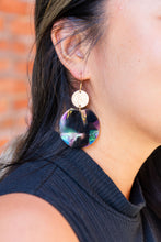 Load image into Gallery viewer, Zoey Earrings - Midnight Opal