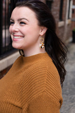 Load image into Gallery viewer, Rylee Earrings - Caramel Latte