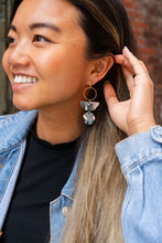 Load image into Gallery viewer, Wren Earrings - Camo
