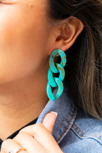 Load image into Gallery viewer, Brooklyn Earrings - Turquoise