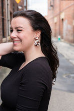 Load image into Gallery viewer, Penelope Earrings - Cowhide