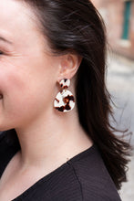Load image into Gallery viewer, Penelope Earrings - Cowhide