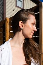 Load image into Gallery viewer, Easter Egg Studs - Pastel Green Glitter