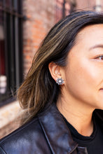 Load image into Gallery viewer, Spider Web Studs - Black