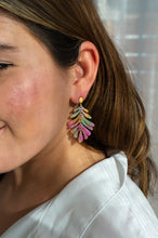 Load image into Gallery viewer, Petite Palm Earrings - Tropical Delight