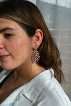 Load image into Gallery viewer, Petite Palm Earrings - Tropical Delight