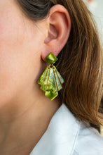 Load image into Gallery viewer, Estelle Earrings - Olive