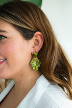 Load image into Gallery viewer, Estelle Earrings - Olive