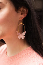 Load image into Gallery viewer, Bindi Butterfly Earrings - Ballet Slipper