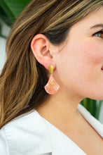 Load image into Gallery viewer, Daphne Earrings - Rose Quartz
