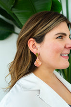 Load image into Gallery viewer, Daphne Earrings - Rose Quartz