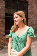 Load image into Gallery viewer, Gemma Earrings - Sea Green