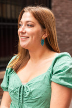 Load image into Gallery viewer, Gemma Earrings - Sea Green
