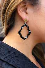Load image into Gallery viewer, Talia Earrings - Onyx Black
