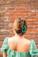 Load image into Gallery viewer, Monstera Leaf Hair Claw - Dark Green