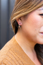 Load image into Gallery viewer, Cam Mini Hoops - Cheetah