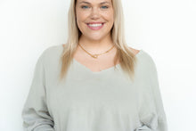 Load image into Gallery viewer, Luxe Gold Paper Clip Chain - 18"