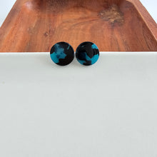 Load image into Gallery viewer, Sophie Studs - Blue Tortoise