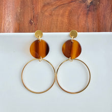 Load image into Gallery viewer, Sadie Earrings - Walnut