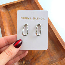 Load image into Gallery viewer, Luxe Odessa Studs - Silver