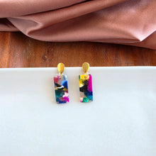 Load image into Gallery viewer, Rory Earrings - Moody Mosaic