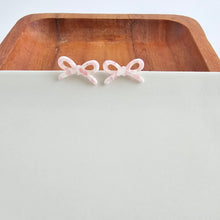 Load image into Gallery viewer, Bowie Studs - Powder Pink Dot