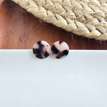 Load image into Gallery viewer, Sophie Studs - Blonde Tortoise