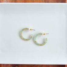 Load image into Gallery viewer, Cam Mini Hoops - Champagne Mint