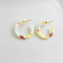 Load image into Gallery viewer, Cam Mini Hoops - Citron Zest