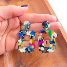 Load image into Gallery viewer, Margot Earrings - Moody Mosaic