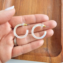 Load image into Gallery viewer, Cam Mini Hoops - Opalite