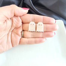 Load image into Gallery viewer, Ghost Studs - Light Pink Shimmer