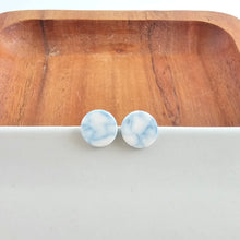Load image into Gallery viewer, Gia Studs - Saltwater Blue