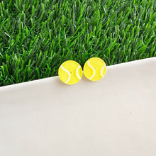 Load image into Gallery viewer, Glitter Tennis Ball Studs