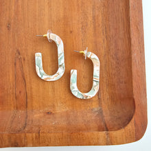 Load image into Gallery viewer, Jenna Hoops - Creamsicle Mint