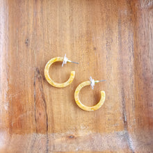 Load image into Gallery viewer, Cam Mini Hoops - Fall Leaves