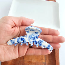 Load image into Gallery viewer, Callie Hair Claw - Greek Goddess Blue