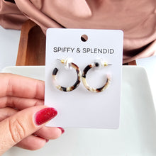 Load image into Gallery viewer, Cam Mini Hoops - Chai Tea