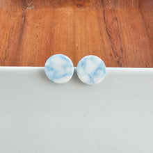 Load image into Gallery viewer, Gia Studs - Saltwater Blue