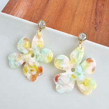 Load image into Gallery viewer, Petunia Earrings - Citron Zest