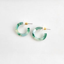 Load image into Gallery viewer, Micro Cam Mini Hoops - Palm Lustre