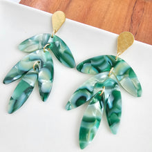 Load image into Gallery viewer, Kailani Earrings - Palm Lustre