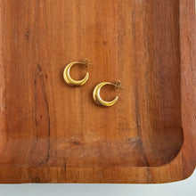 Load image into Gallery viewer, Luxe Selena Hoops - Gold