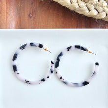 Load image into Gallery viewer, Cameron Hoops - Snow Tortoise