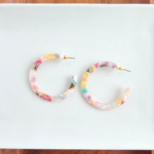Load image into Gallery viewer, Camy Hoops - Mosaic