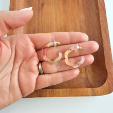Load image into Gallery viewer, Posey Mini Hoops - Spring Spritz