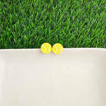 Load image into Gallery viewer, Glitter Tennis Ball Studs
