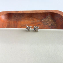 Load image into Gallery viewer, Luxe Starburst Studs - Silver
